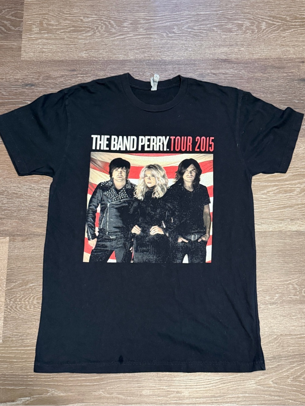 The Band Perry Tour 2015 Black Graphic Tee